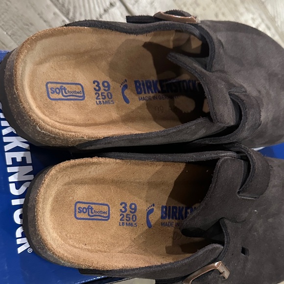 Birkenstock Dark Brown Slip-On Loafers - Picture 6 of 6